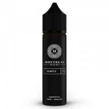 Montréal Le simple 50 ml 0% nicotine